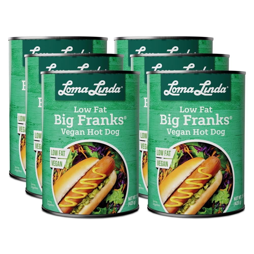 Loma Linda Low Fat Big Franks – 15 oz.