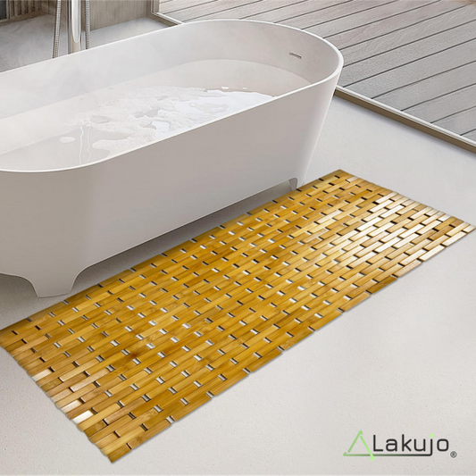 Bamboo Bathroom Floor Mat