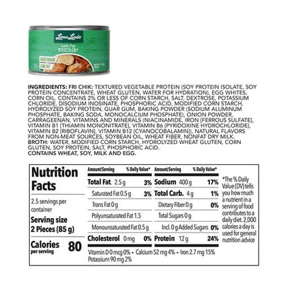 Loma Linda Low Fat FriChik – 12.5 oz