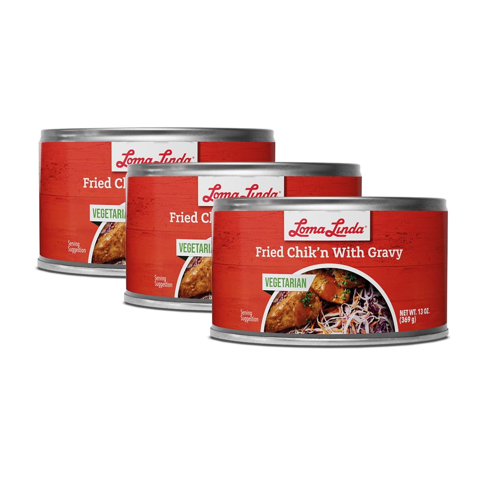 Loma Linda Fried Chik'n with Gravy – 13 oz.