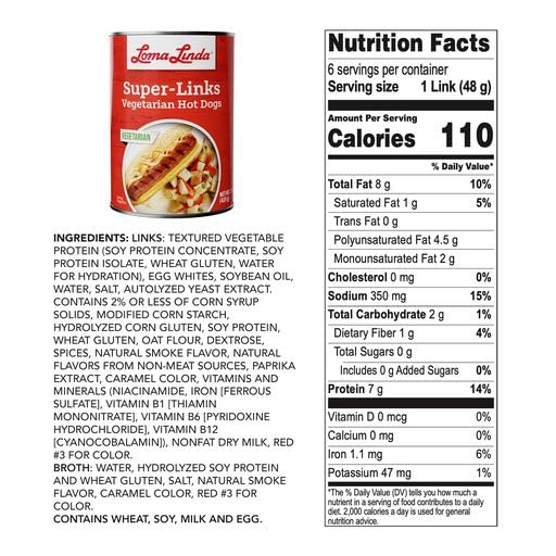 Loma Linda Super-Links – 15 oz.